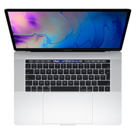 MR962 Apple MacBook Pro i7 2,2Ghz 32Go/256Go Radeon Pro 555X 15" Touch Argent (mid 2018)