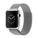 MJ322 Apple Watch boîtier de 38mm en acier inoxydable avec Bracelet Milanais