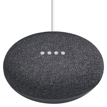 Assistant vocal Google Home Mini Charbon