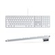 MB110 Apple Clavier étendu Apple Keyboard filaire (ultra-fin USB 2.0) (mid 2007)