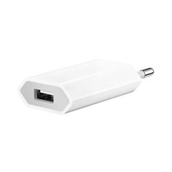 MD813 Apple Adaptateur secteur USB 5W (chargeur pour iPhone et iPod)