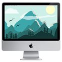 MC015 Apple iMac Intel 2,26GHz 4Go/160Go SuperDrive 20" (mid 2009)