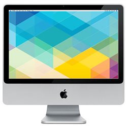 MA876 Apple iMac Intel 2GHz 4Go/256Go SSD SuperDrive 20" (mid 2007)