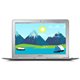 MJVE2 Apple MacBook Air i5 1,6GHz 4Go/128Go 13" (early 2015)