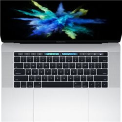 MPTU2 Apple MacBook Pro i7 2,8Ghz 16Go/256Go Radeon Pro 555 15" Touch Argent (mid 2017)