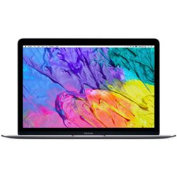 MLH82 Apple MacBook Intel Core m5 1,2GHz 8Go/512Go 12" Gris sidéral (clavier QWERTY) (early 2016)