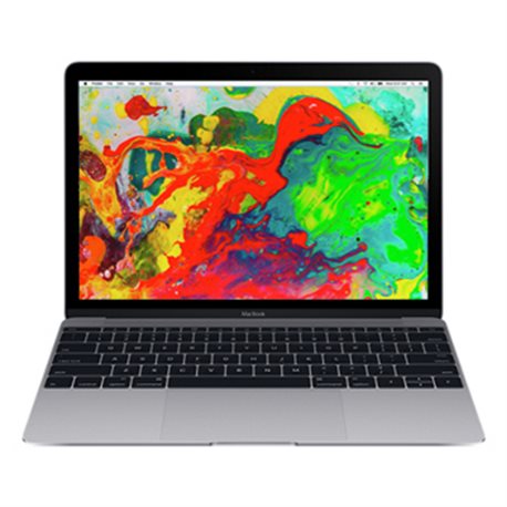 MLH72 Apple MacBook Intel Core m3 1,1GHz 8Go/256Go 12" (Gris sidéral) (early 2016)