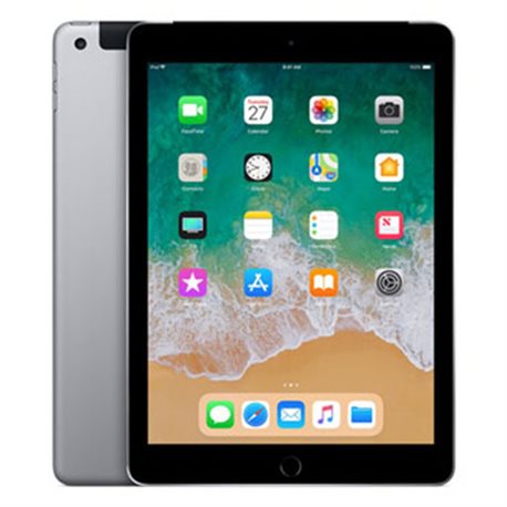 iPad 9,7" 32Go Wi-Fi + Cellular (gris sidéral) [MR6N2] [early 2018] [PACK SERVICE PREMIUM 5 ans de garantie]