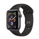 MU662 Apple Watch Series 4 GPS boîtier en aluminium gris sidéral de 40mm avec Bracelet Sport noir (late 2018)