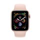 MTVG2 Apple Watch Series 4 GPS + Cellular boîtier en aluminium or de 40mm avec Bracelet Sport rose des sables (late 2018)