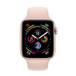 MTVG2 Apple Watch Series 4 GPS + Cellular boîtier en aluminium or de 40mm avec Bracelet Sport rose des sables (late 2018)
