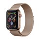 MTVQ2 Apple Watch Series 4 GPS + Cellular boîtier en acier inoxydable or de 40mm avec Bracelet Milanais or (late 2018)