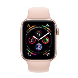 MTVW2 Apple Watch Series 4 GPS + Cellular boîtier en aluminium or de 44mm avec Bracelet Sport rose des sables (late 2018)