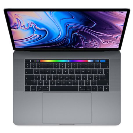 MLH42 Apple MacBook Pro i7 2,7Ghz 16Go/512Go Radeon Pro 455 15" Touch Gris sidéral (late 2016)