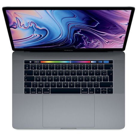 MLH42 Apple MacBook Pro i7 2,7Ghz 16Go/512Go Radeon Pro 455 15" Touch Gris sidéral (late 2016)