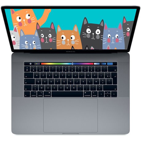 MLH32 Apple MacBook Pro i7 2,6Ghz 16Go/256Go Radeon Pro 450 15" Touch Gris sidéral (late 2016)